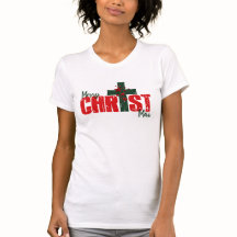 Merry CHRIST MAS Christmas t-shirt