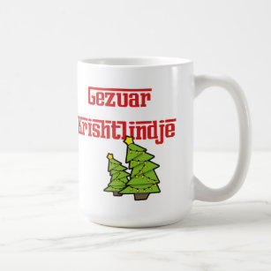 Merry Christmas (albanais) Christmas Mug