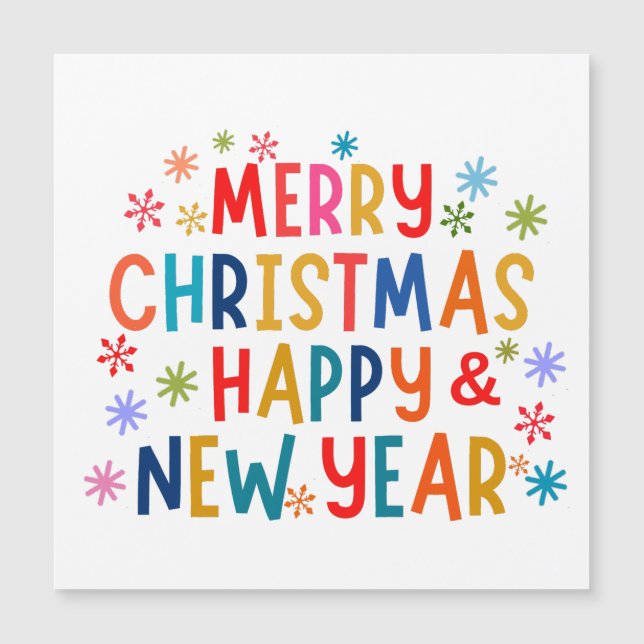 MERRY CHRISTMAS AND HAPPY NEW YEAR (Devant)