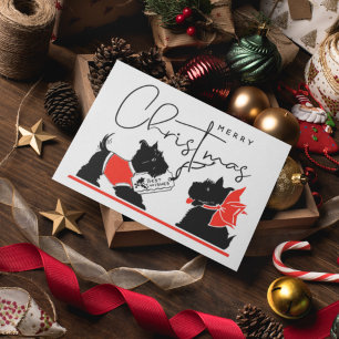 MERRY CHRISTMAS   Best Wishes Scottie Dogs 