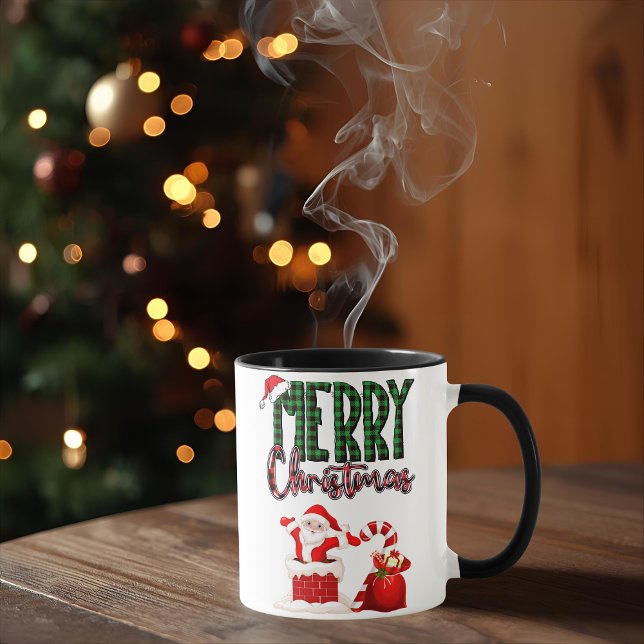 Merry Christmas by Santa - Mug (Créateur téléchargé)