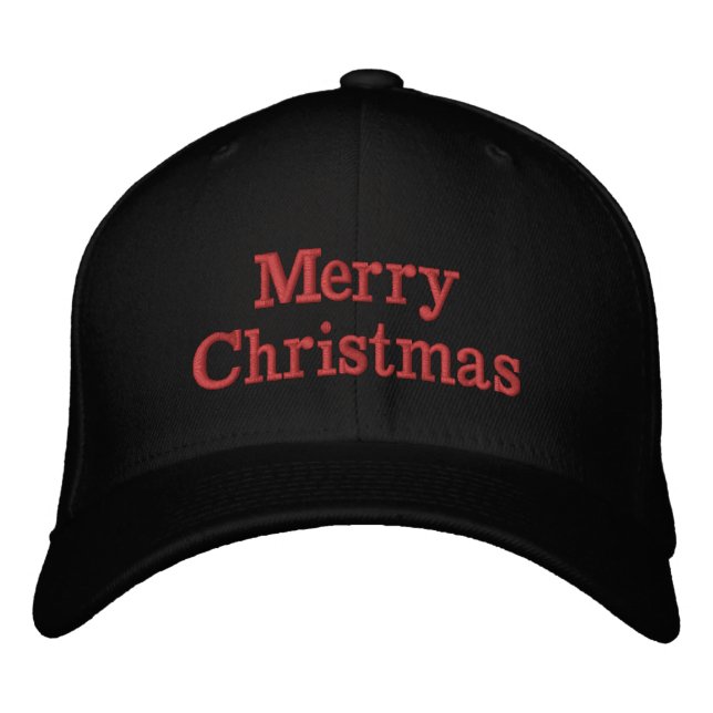 Merry Christmas Casquette brodée (Devant)