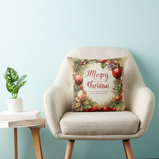 MERRY CHRISTMAS COUSSIN (Chaise)
