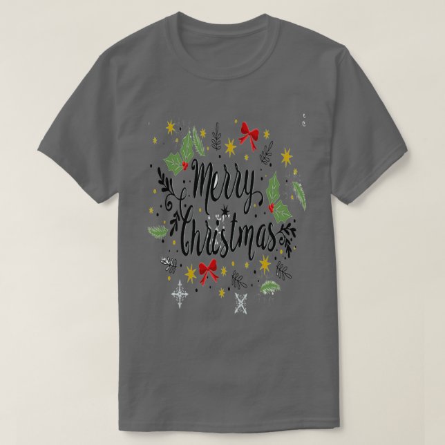 merry christmas Essential TShirt 5  (Design devant)