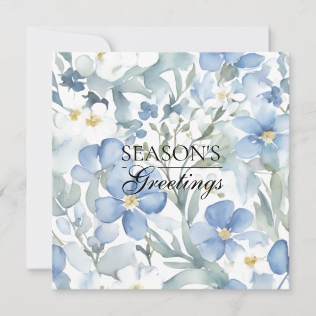 Merry Christmas Happy New Year Holiday Season Card (Devant)