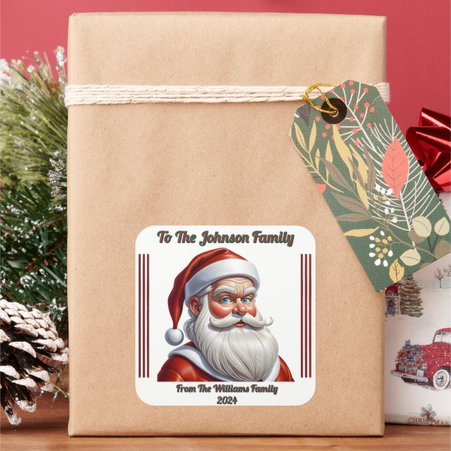 Merry Christmas Joyful Sticker (vacances)