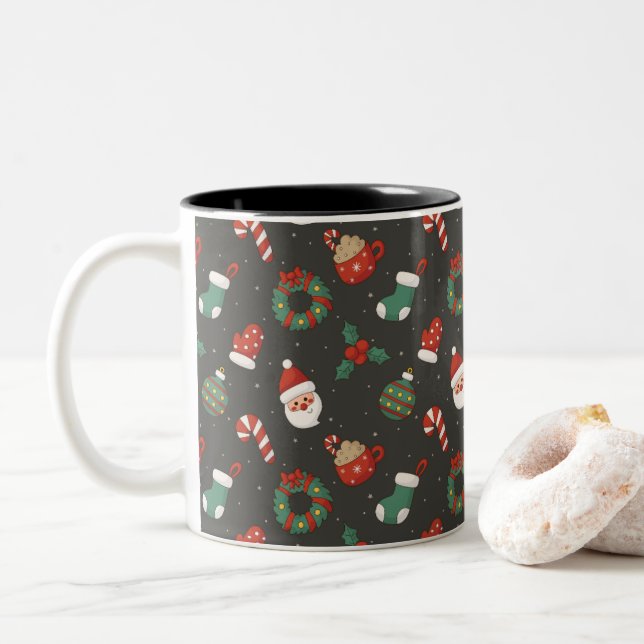 Merry Christmas Mug (Avec donut)