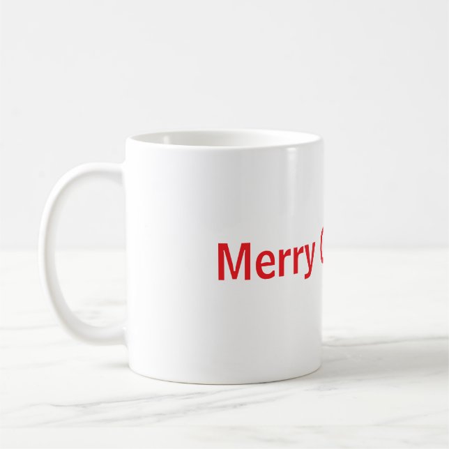 Merry Christmas mug (Gauche)