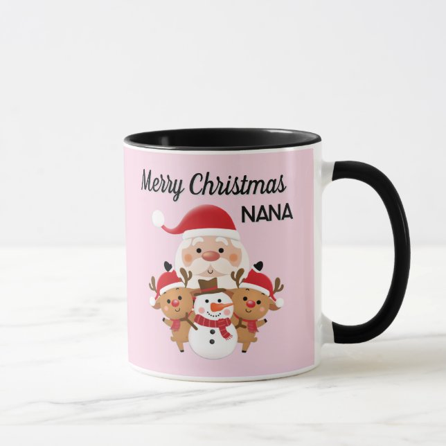 Merry Christmas nana gift Mug (Droite)