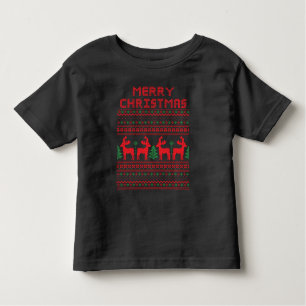MERRY CHRISTMAS PIXEL ART STYLE T-shirt