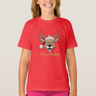 Merry Christmas Rudolf T-shirt