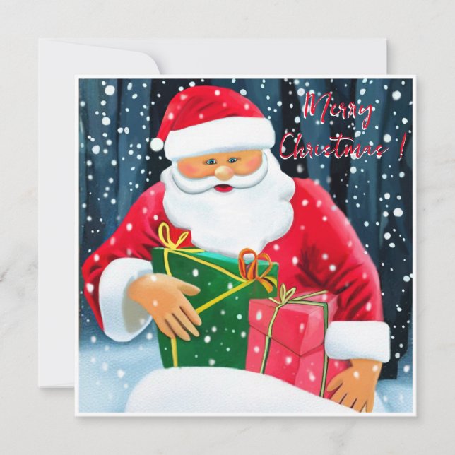 Merry Christmas - Santa Claus (Devant)