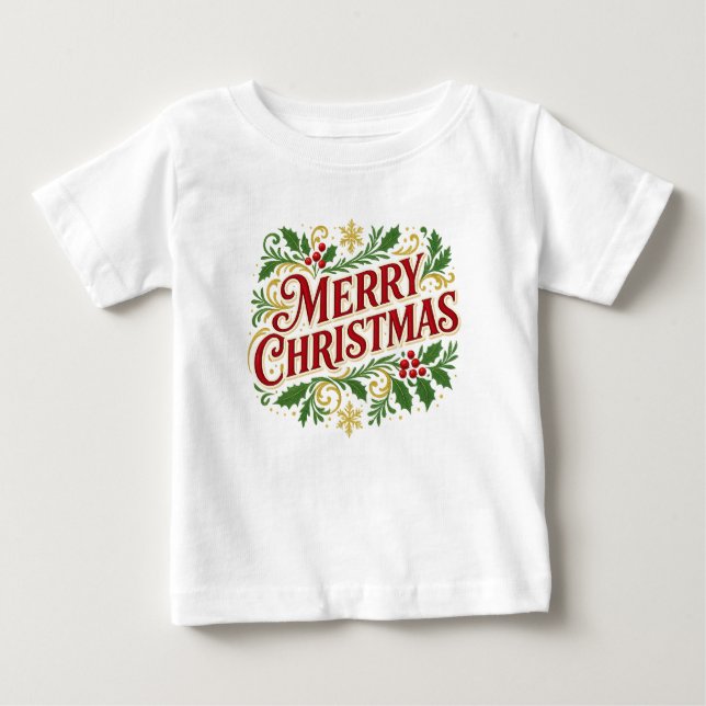 Merry Christmas T-shirt (Devant)