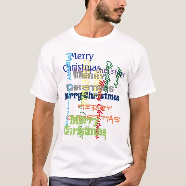 Merry Christmas T-Shirt (Devant)