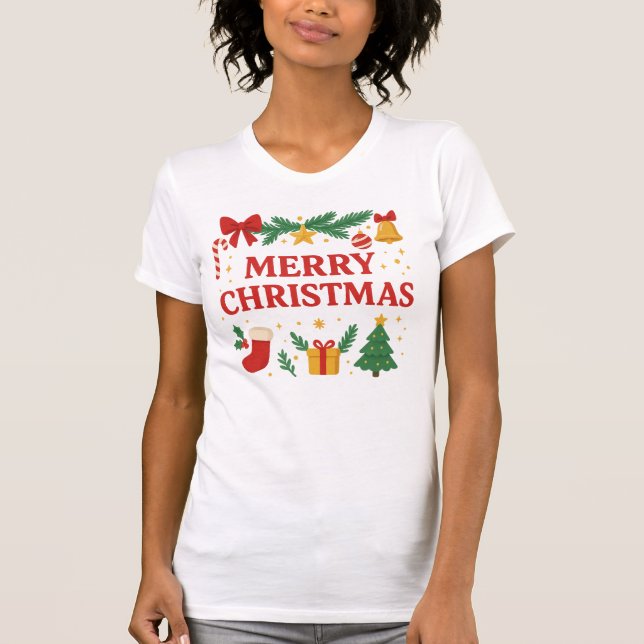 Merry Christmas T-Shirt (Devant)