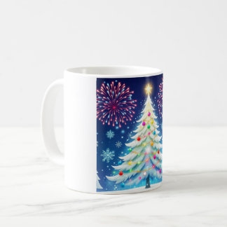 Merry Christmas Tree Coffee Mug – Winter Festival