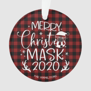 Merry ChristMask 2020 Cute Funny Covid