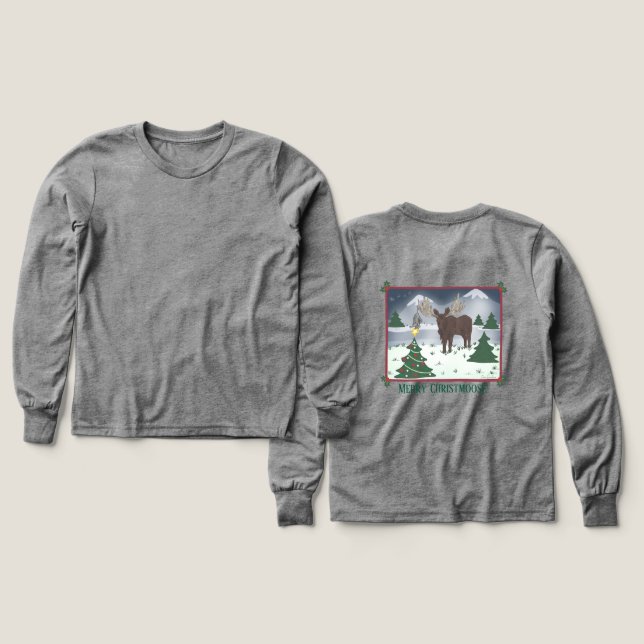 Merry Christmoose! (Motif recto et verso)