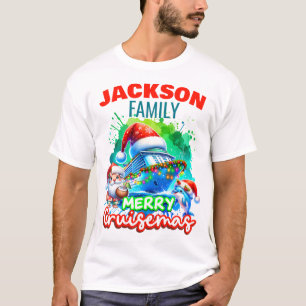 Merry Cruisemas Croisière Chemise de Noël, T-Shirt