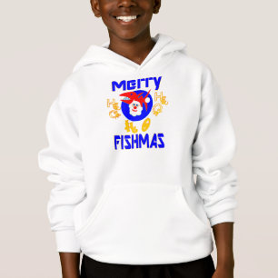 ♫ ♥ Merry FishMas-Kids' Hilarious Santa Fish Sweat