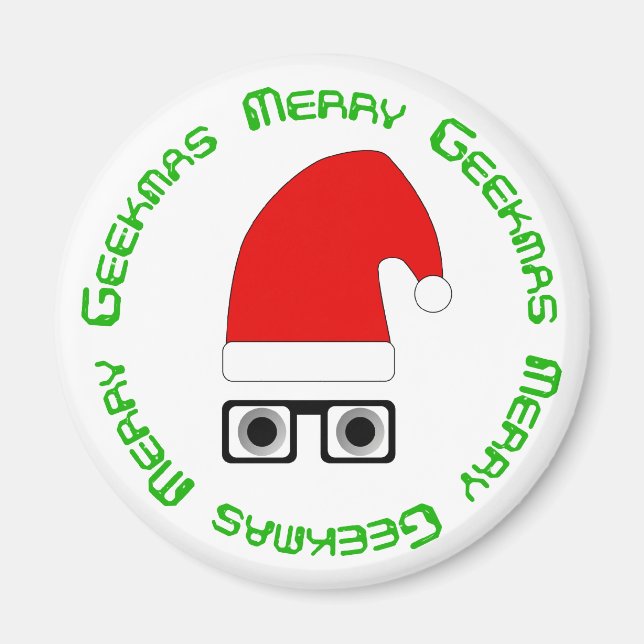 Merry Geekmas Magnet (Devant)