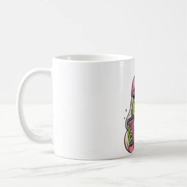 💚 Merry Grinchmas Girl Mug (Gauche)