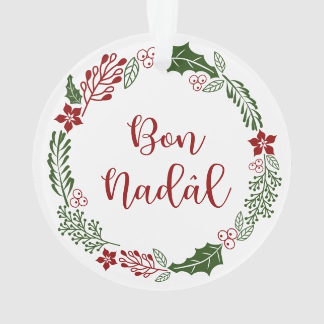 Merry Joyeux Serment de Noël, Bon Nadâl (dos)