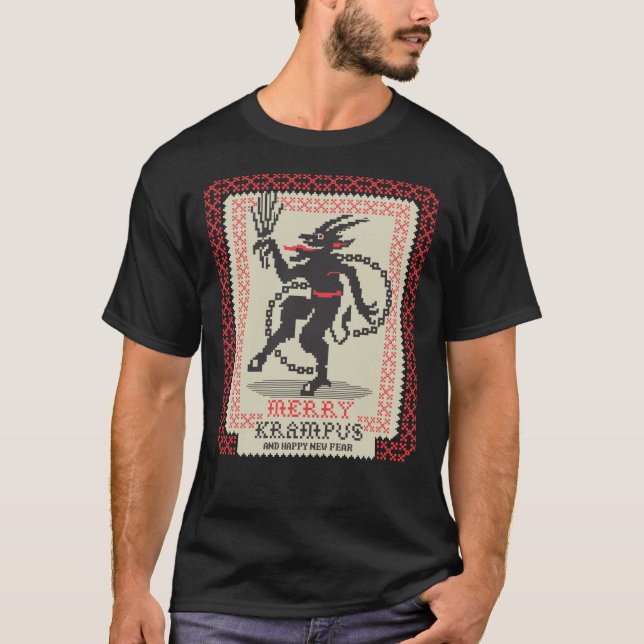 Merry krampus Classic T-shirt (Devant)