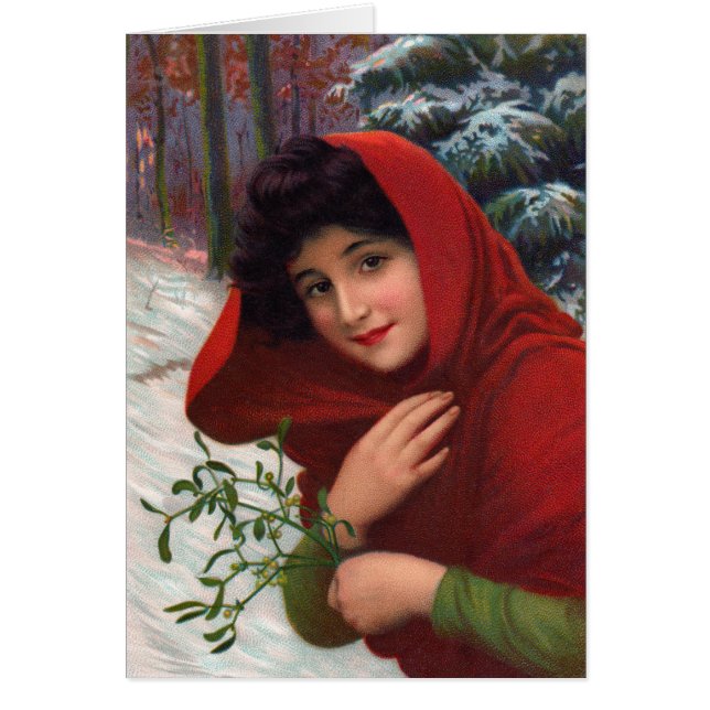 Merry Mistletoe Maiden (Devant)