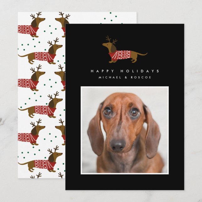 MERRY NOËL Ajouter Votre Photo (Devant / Derrière)