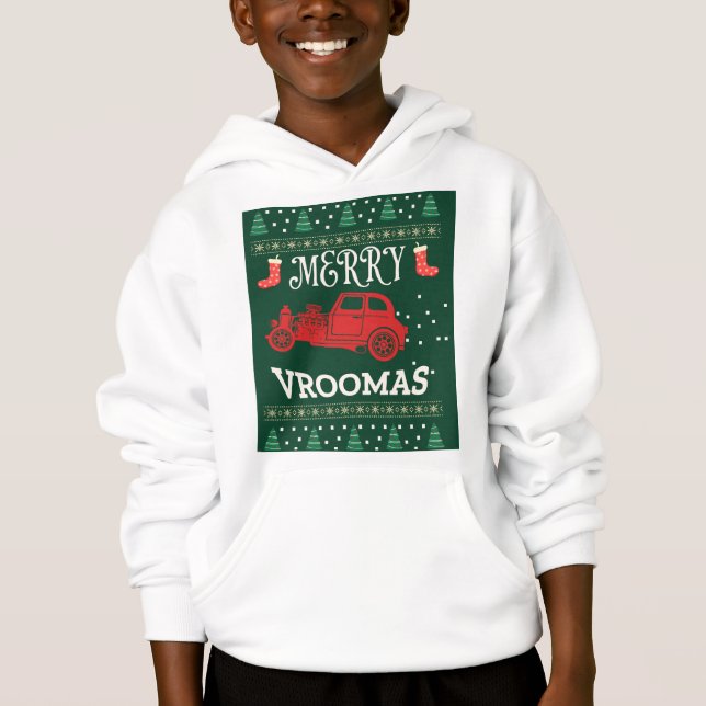 MERRY VROOMAS - CHRISTMAS UGLY SWEATER (Devant)