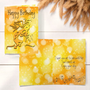 Merrymaker Kokopelli Musical Notes Modèle