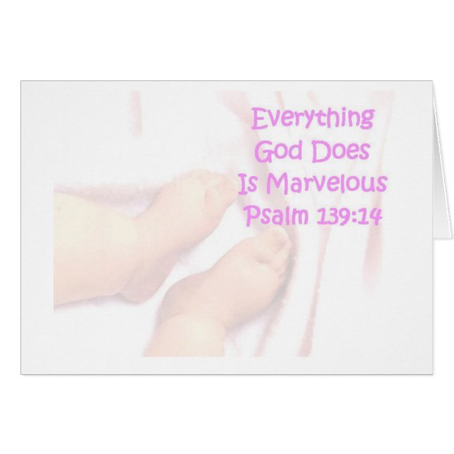 Merveille de bébé (Devant horizontal)