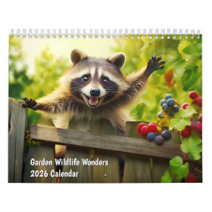 Merveilles de la faune de jardin - Calendrier