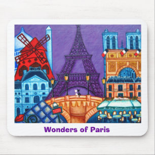 Merveilles de tapis de souris de Paris