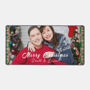 Merveilleux couple Joyeux Noël Photo