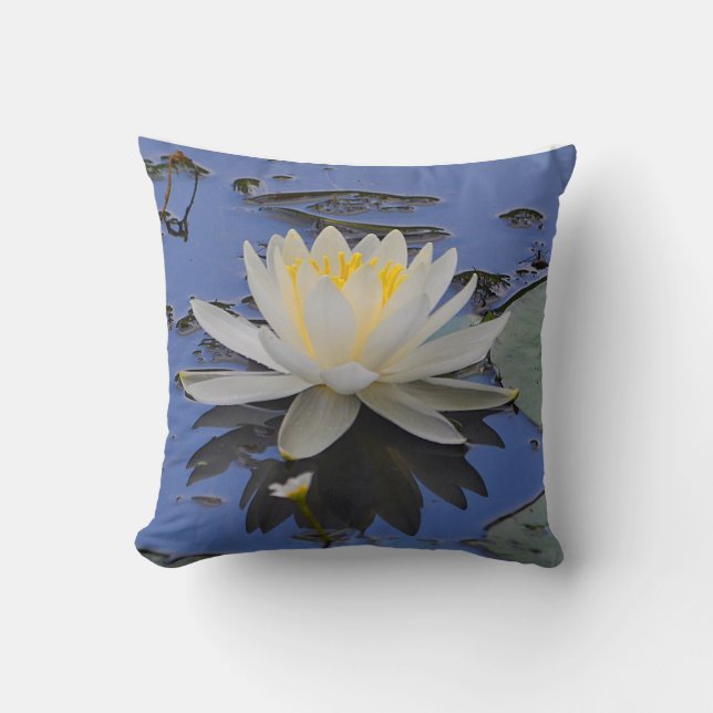 Merveilleux Coussin Lily d'eau (Recto)