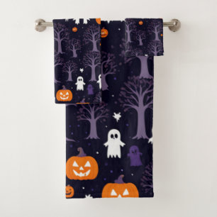 Merveilleux : Ensemble de serviettes Halloween
