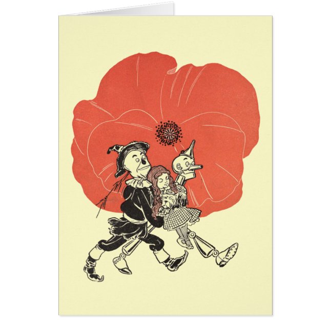 Merveilleux Magicien d'Oz, Dorothy avec fleurs de  (Devant)