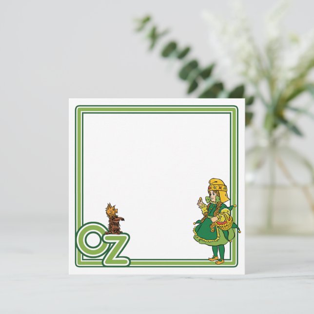 Merveilleux Magicien d'Oz; Dorothy et Toto (Debout devant)