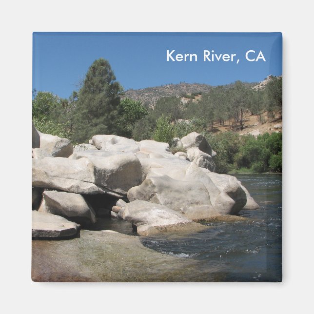 Merveilleux Magnet de la rivière Kern! (Devant)