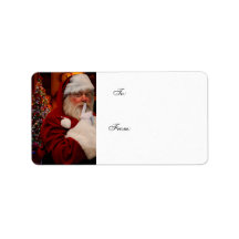 Merveilleux Noël présente étiquette