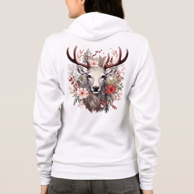 🦌 merveilleux Sweat - shirts à capuche de cerfs ! (Dos)