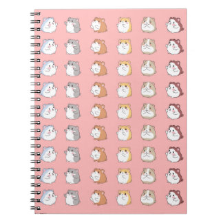 Mes amis hamsters adorables : Un joli cahier rose