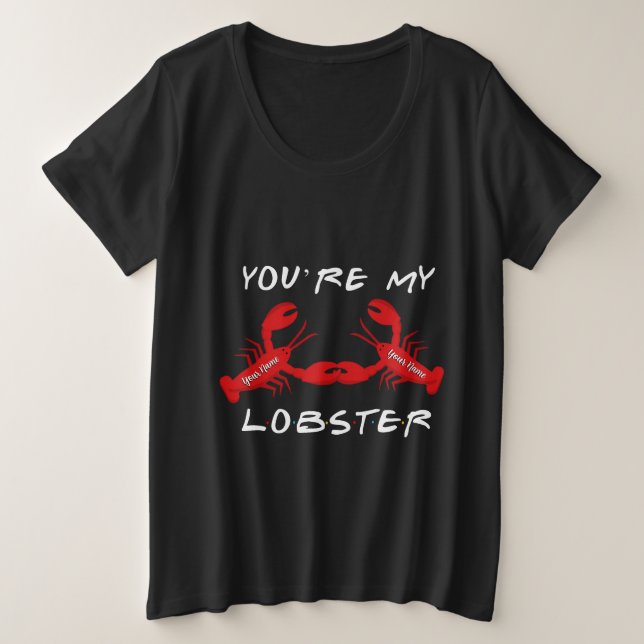 Mes amis, vous êtes mon homard (Design devant)