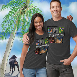 Mes Chiens préférés Créez votre T-shirt 6 places