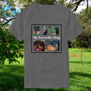 Mes Chiens préférés Créez votre T-shirt 6 places