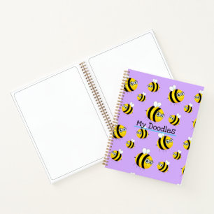 Mes Doodles, Carnet d'abeilles mignonnes personnal