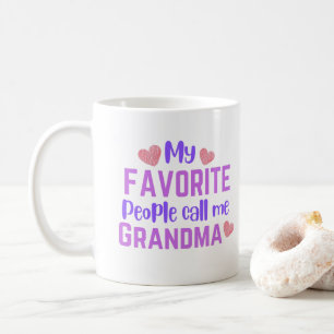 Mes Favoris M'Appelent Grandma Coffee Mug