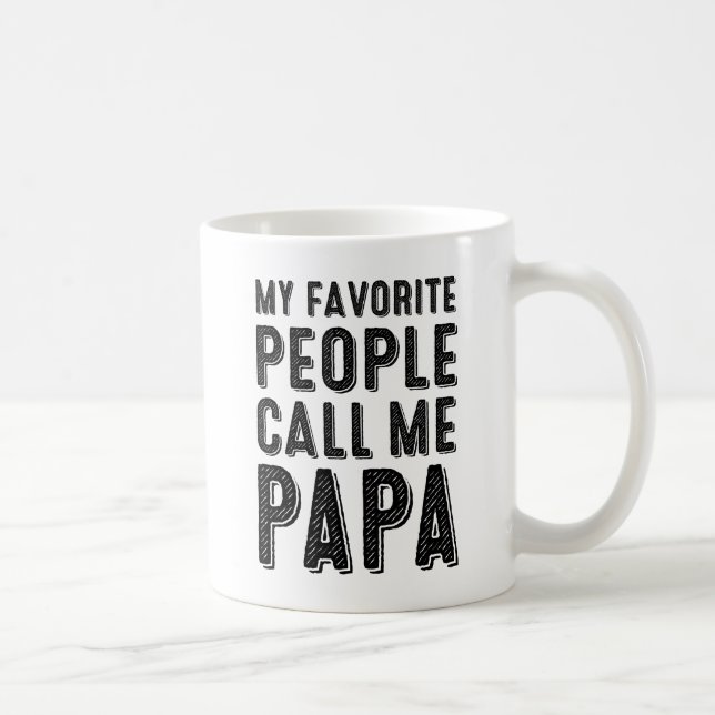 Mes Favoris M'Appelent Papa Mug (Droite)